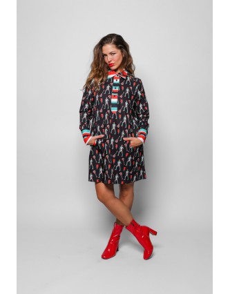 Vestido Corte A Lolina...