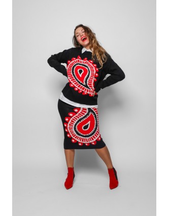 Suéter Sencillo tejido...