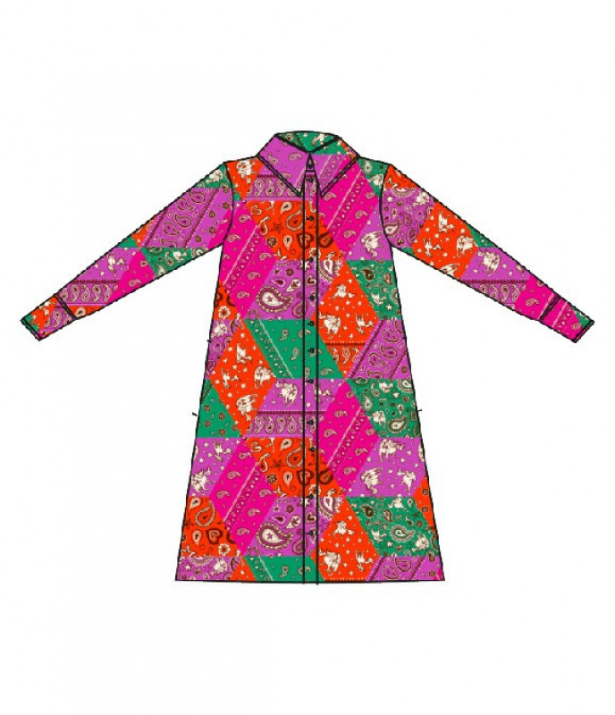 Vestido Corto Camisero Corte A Lolina WILD AND FREE 2