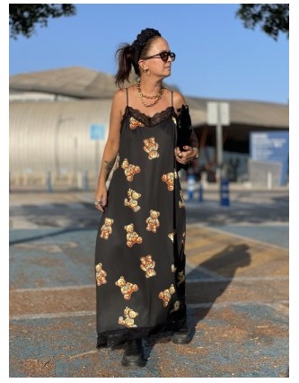 Vestido Lencero Bad Teddy...