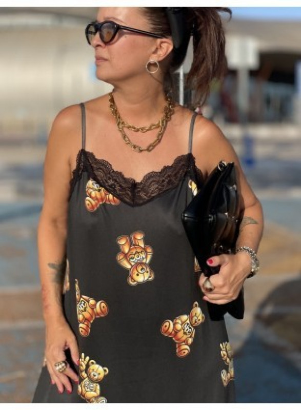 ▷ Vestido Lencero Bad Teddy Noc the Brand| Sopotey 2