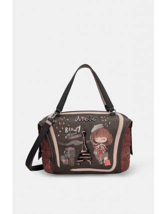 Bolso de Mano con Bandolera...