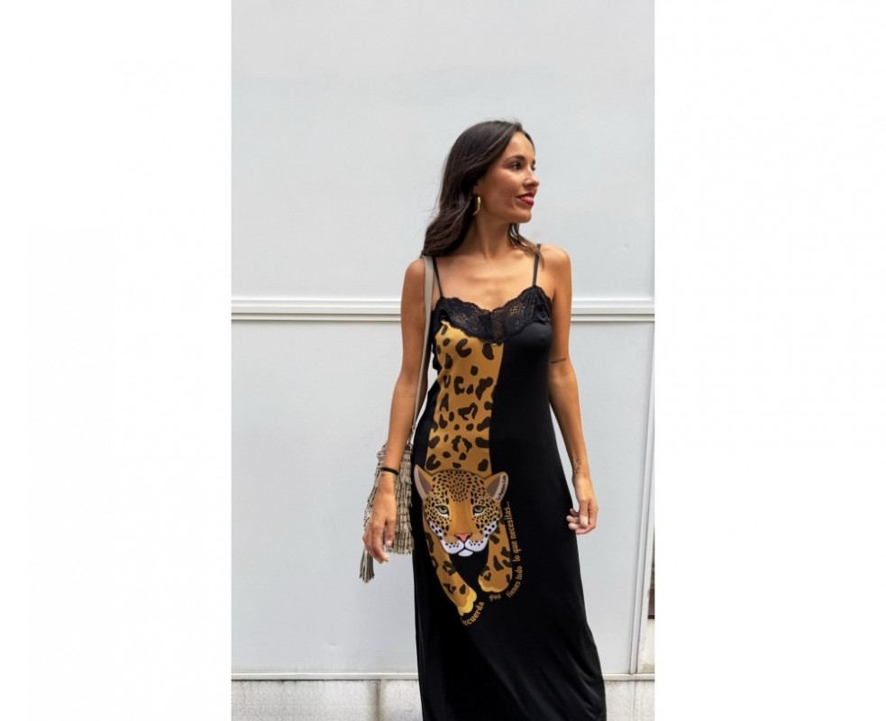 ▷ Vestido Lencero Sauvage La Pantera Lola | Sopotey 2