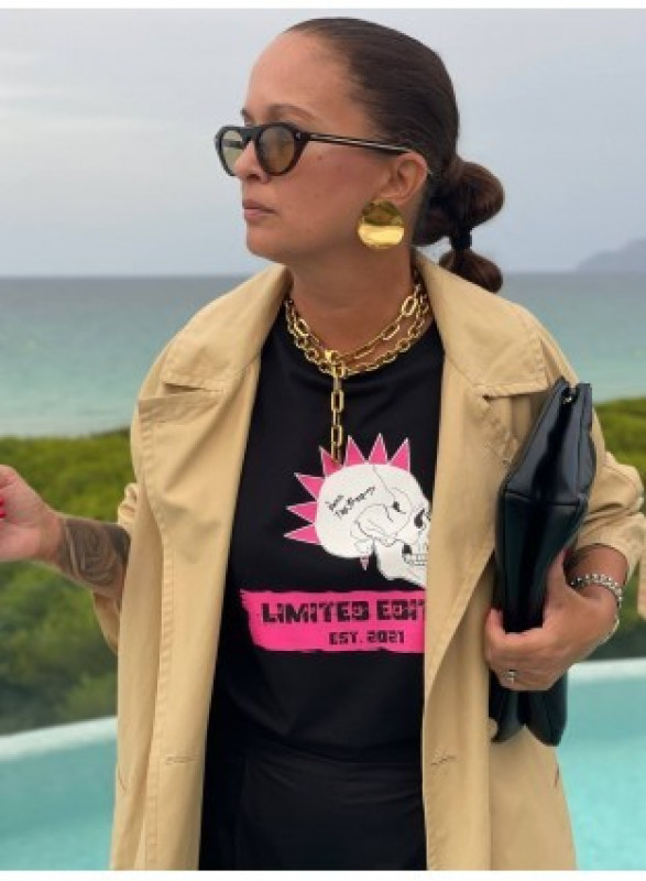 ▷  Camiseta Over Neon Skull Noc the Brand| Sopotey 2