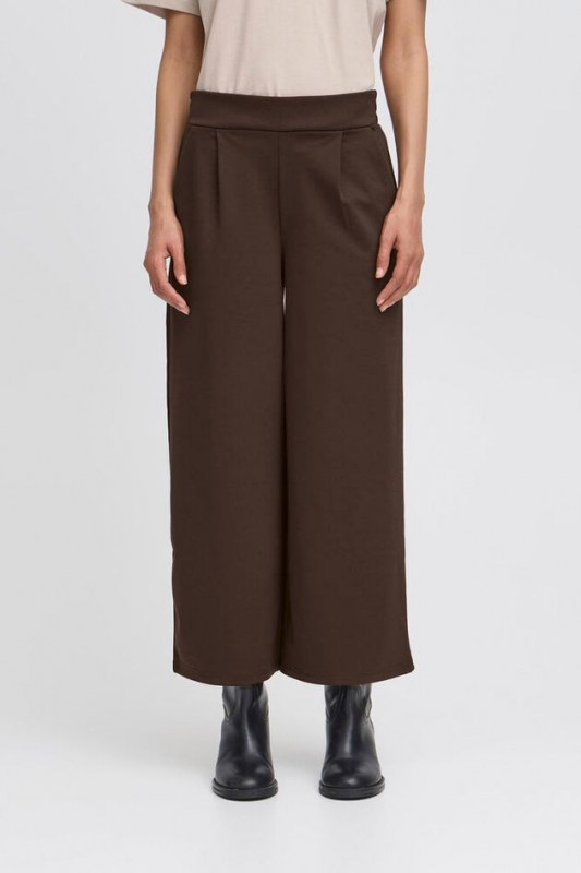 Pantalon Kate Ancho Largo Chocolate Torte ICHI 2