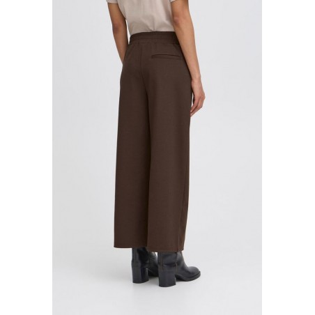 Pantalon Kate Ancho Largo Chocolate Torte ICHI