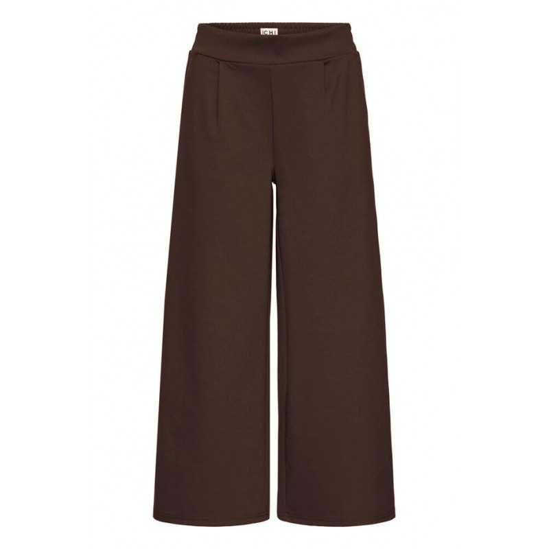 Pantalon Kate Ancho Largo Chocolate Torte ICHI