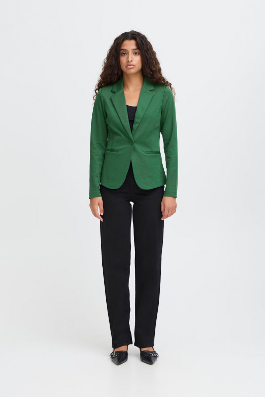 Blazer Kate Corta Entallada Pineneedle ICHI 2