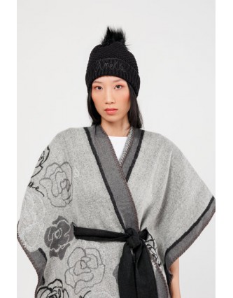 Gorro de Punto Negro Anekke