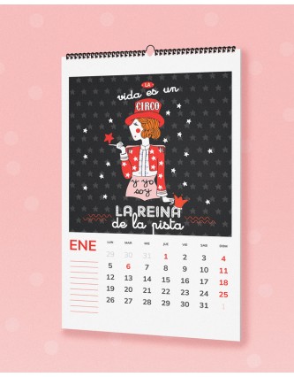 Calendario Anabel Lee 2026