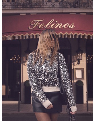 Sudadera Felinos Aire Retro