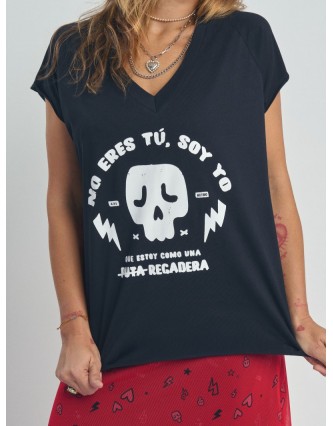 Camiseta Regadera Negra...