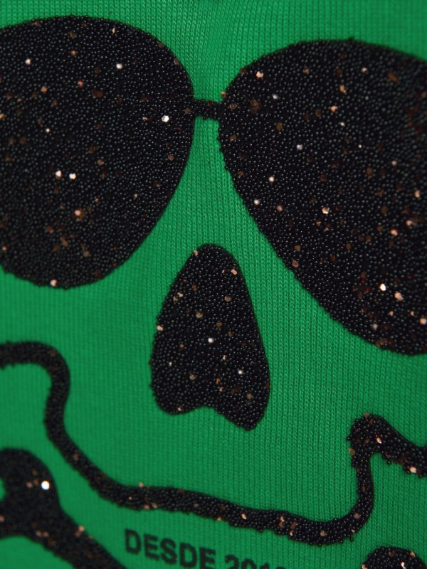 ▷ Comprar Vestido Verde Calavera Caviar Aire Retro | Sopotey Woman. 2