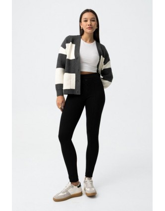 Pantalón Ivone 9 Negro Tiffosi