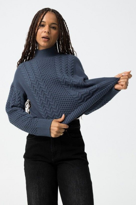 Jersey Edwina 3 Azul Medianoche Tiffosi 2