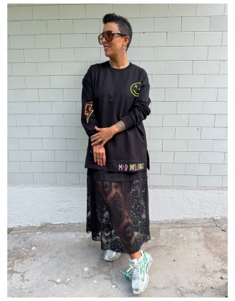 Sudadera Smile Mad Influence