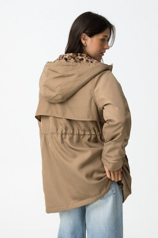 Chaqueta Reversible Rocky 2 Leopardo Tiffosi 2