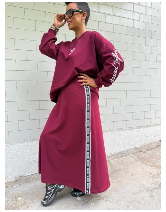 Falda Mad Granate Mad...