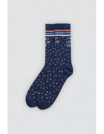 Calcetín mujer Estrellas Azul