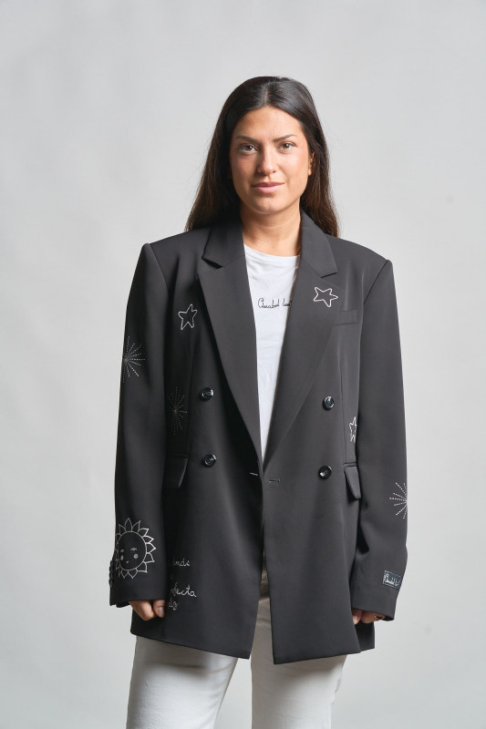 ▷ Blazer Noir Anabel Lee 2
