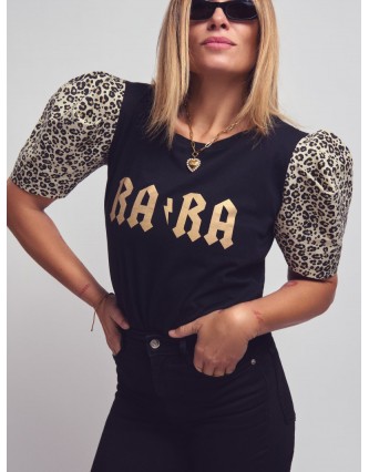 Camiseta Rara & Leopardo...