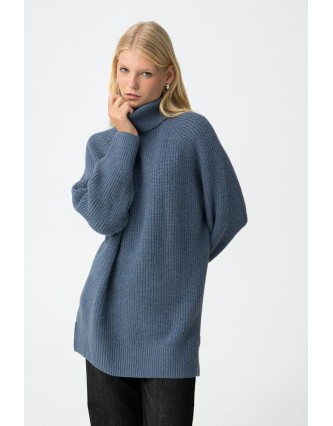 Jersey Largo Miuccia 1 Azul...