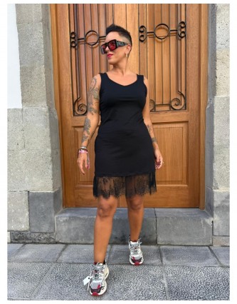 Vestido Lencero Corto...