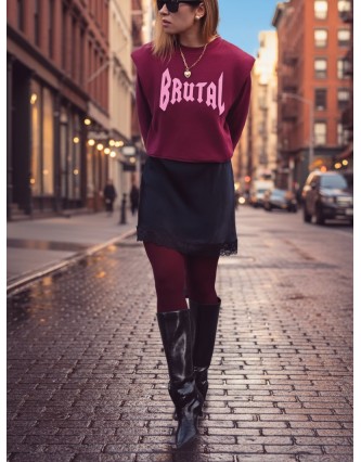 Sudadera Burdeos Brutal...