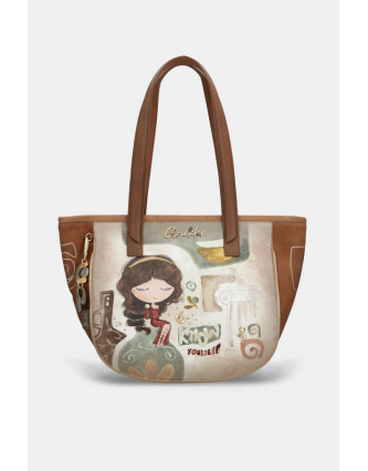 Bolso de Hombro Ovalado...