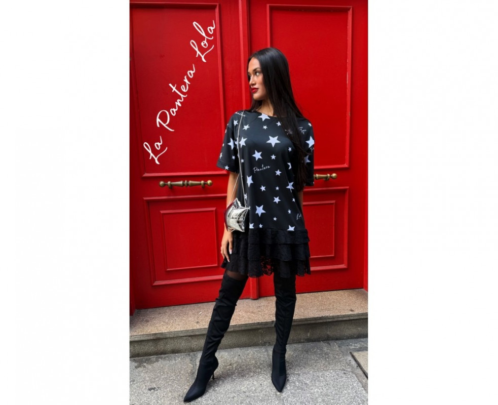 ▷ Vestido Volantes Constelación La Pantera Lola | Sopotey 2