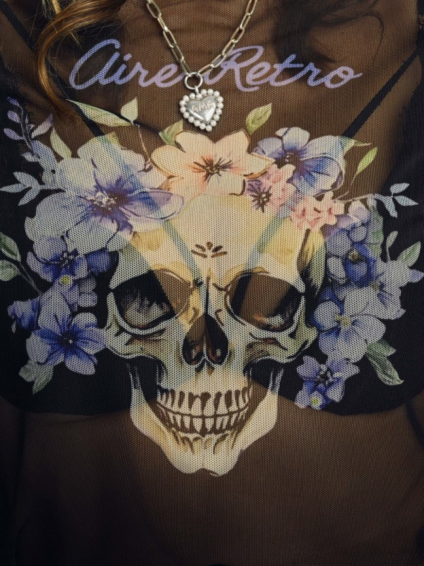 ▷ Camiseta Tul Lady Violet Aire Retro | Sopotey 2