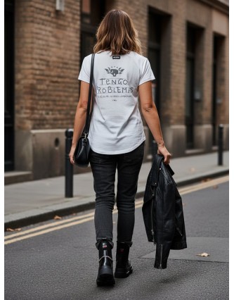 Camiseta Blanca Problemas...
