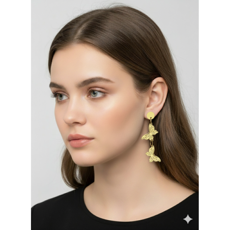 ▷ Pendientes Mariposa Anabel Lee | Sopotey