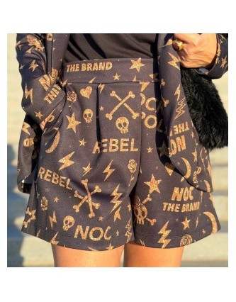 Short Golden Rebel Noc the...