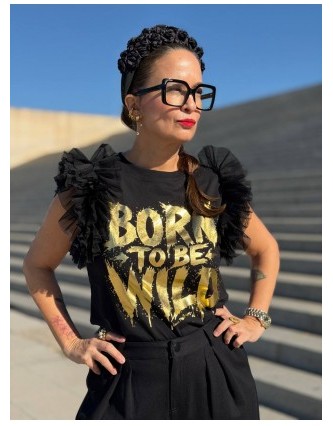 Camiseta Born to Be Wild...