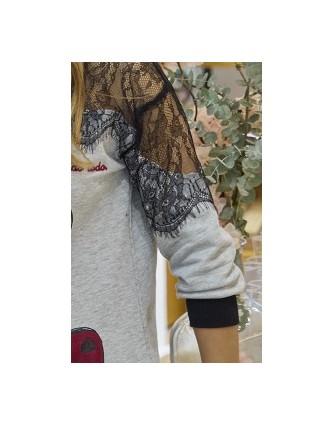 RVA Sud Gris Encaje AL