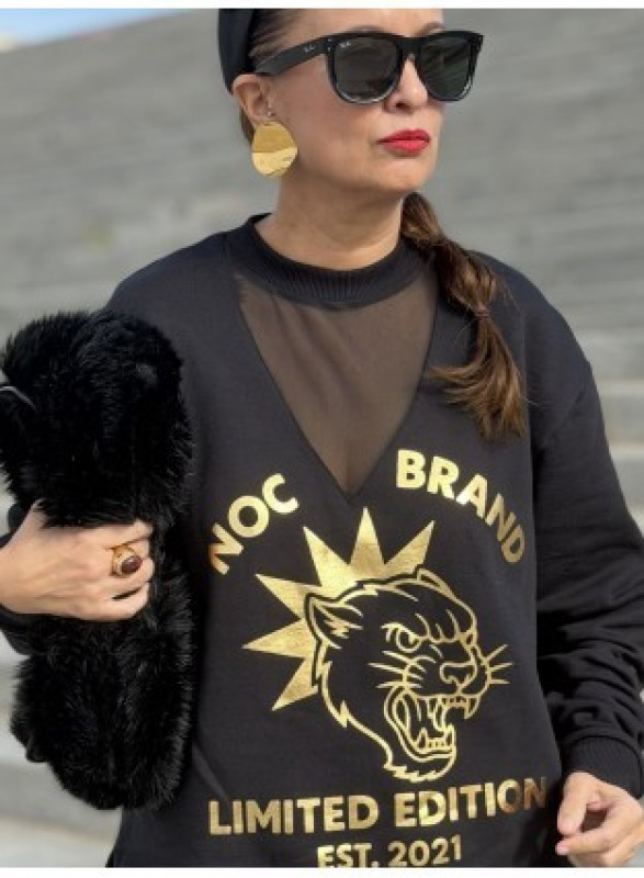 ▷ Sudadera Black Feline Noc the Brand| Sopotey 2