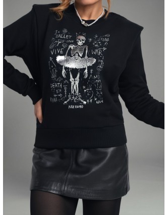 Sudadera Ballet Aire Retro