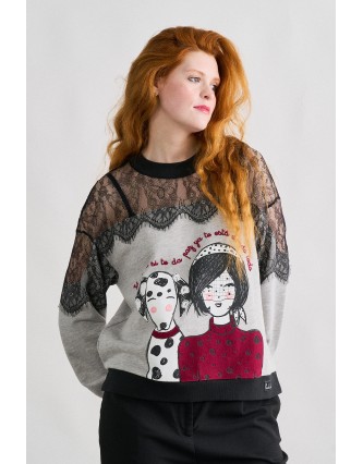 Sudadera Dalmatas Anabel Lee