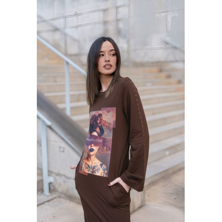 ▷ Vestido Art Is Not A Crime Be Happiness | Sopotey