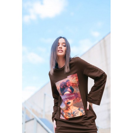 ▷ Vestido Art Is Not A Crime Be Happiness | Sopotey