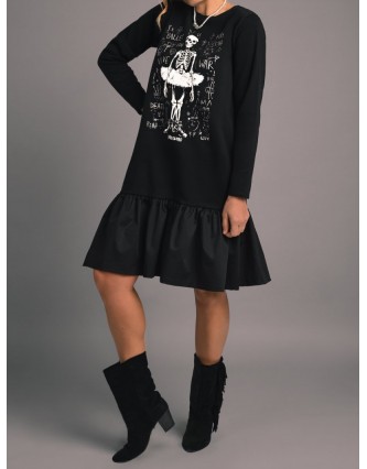 Vestido Negro Ballet Aire...