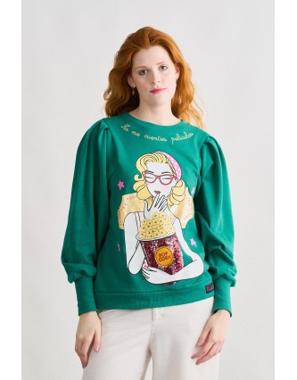 Sudadera Palomitas Anabel Lee