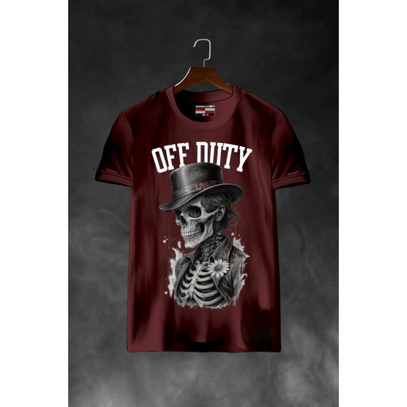 ▷ CCamiseta Chico LASAL Offduty  Burdeos