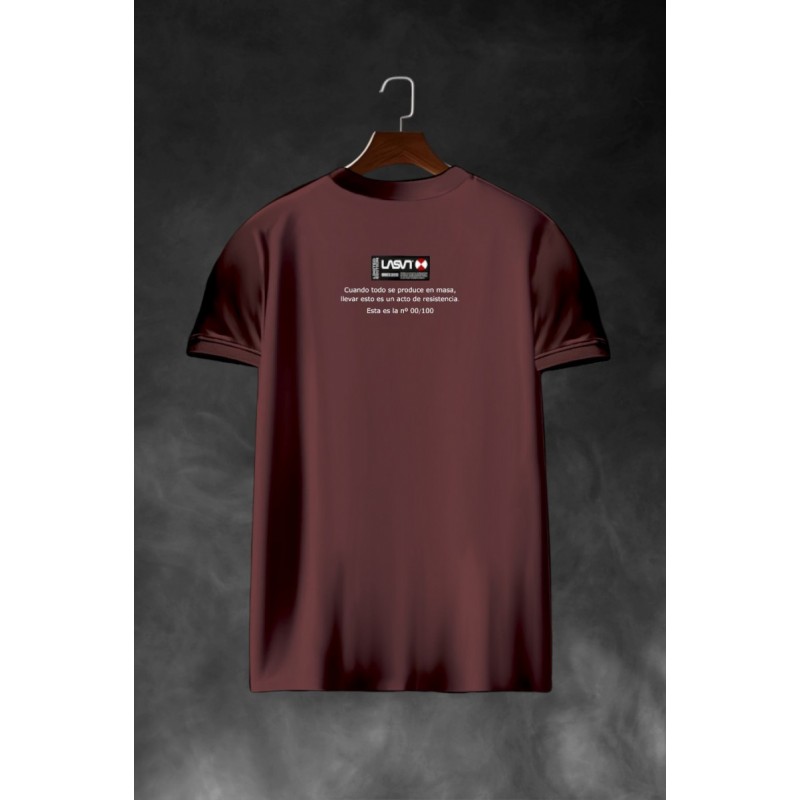 ▷ CCamiseta Chico LASAL Offduty  Burdeos