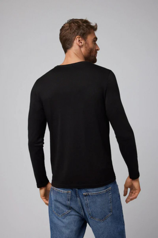Camiseta interior térmica chico negro 2