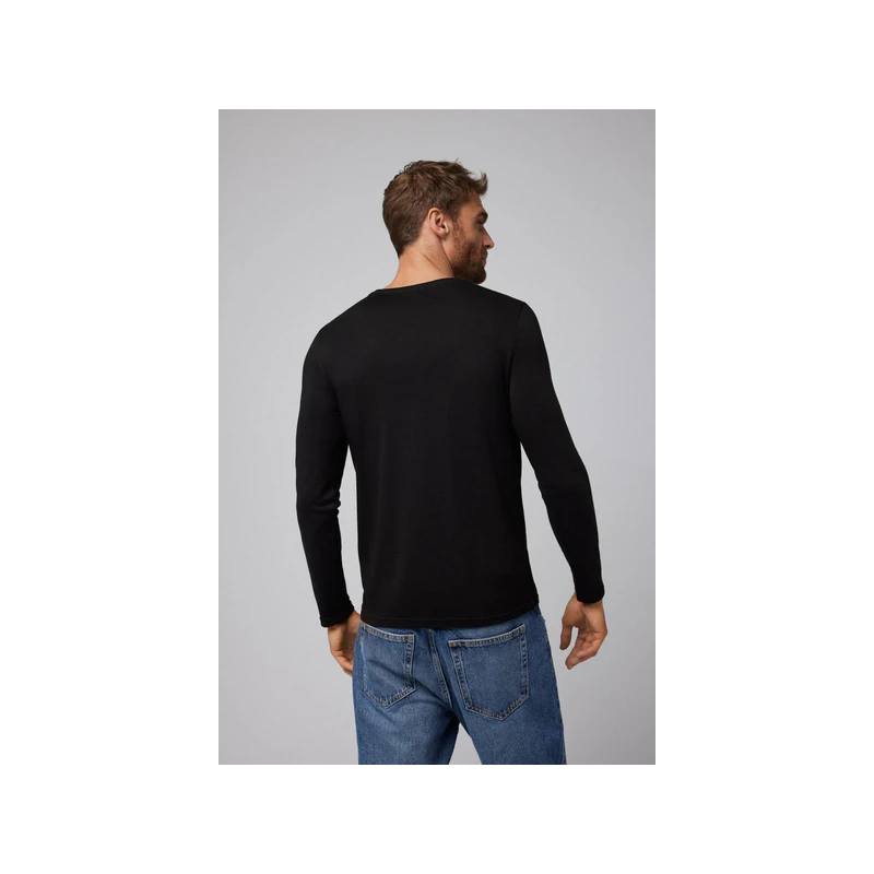 Camiseta interior térmica chico negro