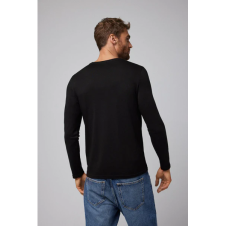 Camiseta interior térmica chico negro