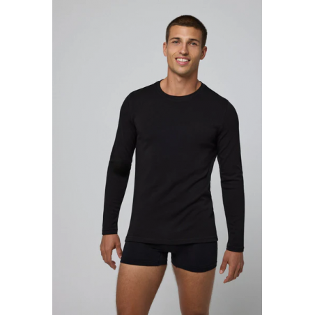 Camiseta interior térmica chico negro