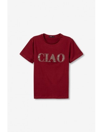 Camiseta Bilu Rojo Tibetano...